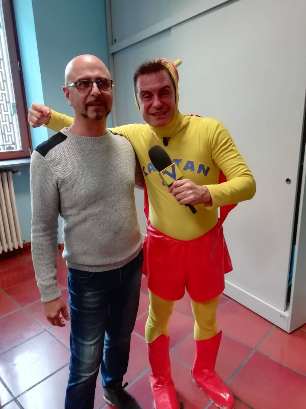 Striscia la Notizia a Ranica: un servizio di Capitan&nbsp;Ventosa