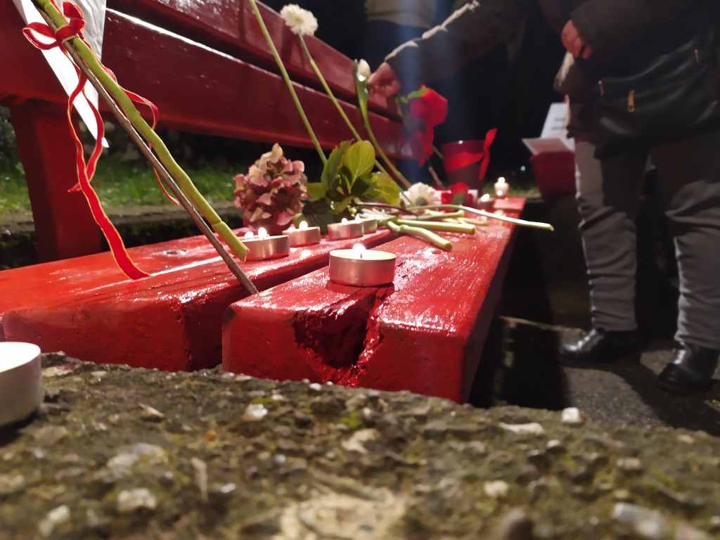 Ranica si tinge di rosso: Stop Violenza sulle&nbsp;Donne