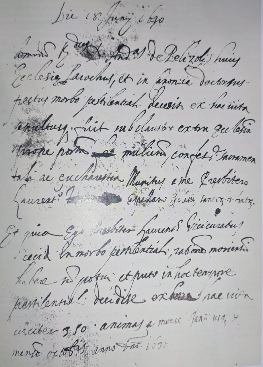 Non solo Covid: 391 anni fa a Ranica accadeva la strage della&nbsp;peste.