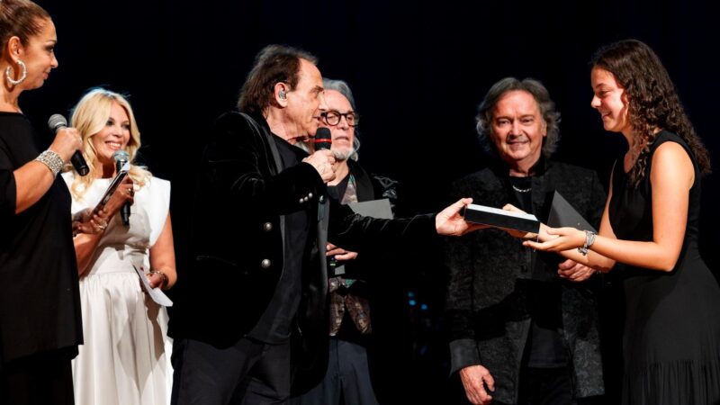 Paola Damiani incanta il Parco della Musica a Roma e vince il premio “Stefano d’Orazio”