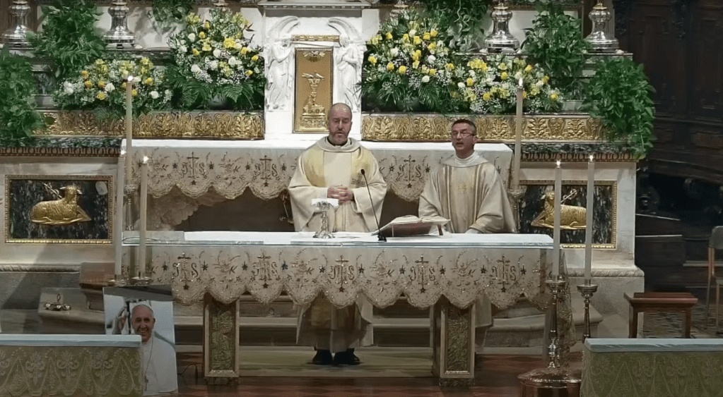Messa straordinaria in ricordo di Papa Francesco: la diretta dalla chiesa&nbsp;parrocchiale