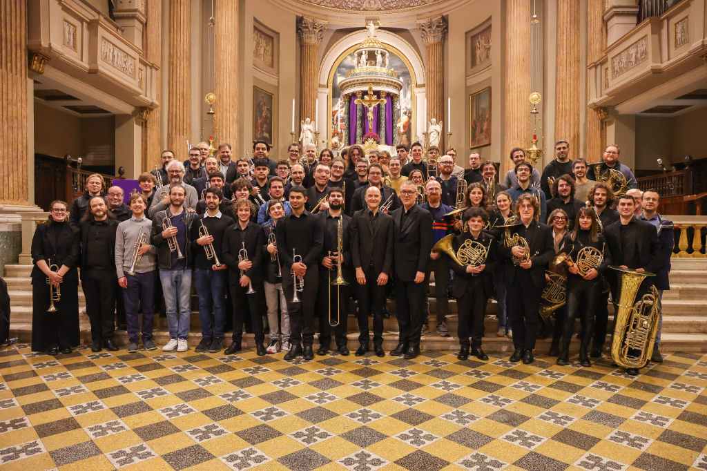 Il Gruppo Ottoni del Conservatorio saluta il Maestro Giussani: a Ranica un concerto intenso di emozioni per la sua ultima&nbsp;direzione.